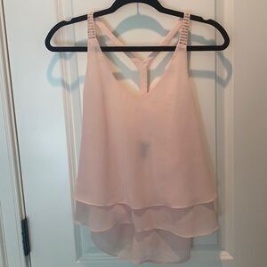 Forever 21 light pink racer back top